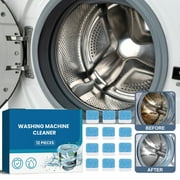 Splash Washing Machine Cleaner for Front Load and Top Load Washers (12 Count)
